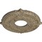 Ekena Millwork Attica Ceiling Medallion (Fits Canopies up to 3 1/2"), 12 3/4"OD x 4"ID x 1/2"P, Gobi Desert Crackle CM12ATGDC - alternate 2